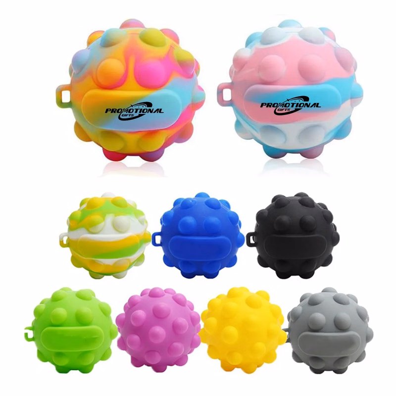 Custom Stress Reliever Popper Ball