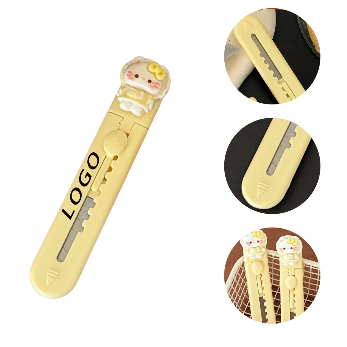 Mini Cute Craft Knife With Logo For Safety, Express Delivery 1