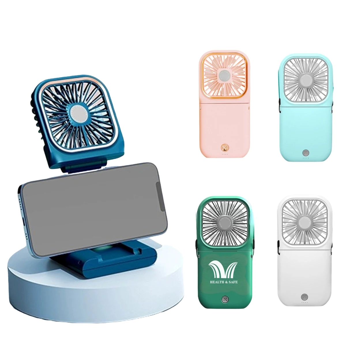 Mini Portable Foldable Neck Fan 1