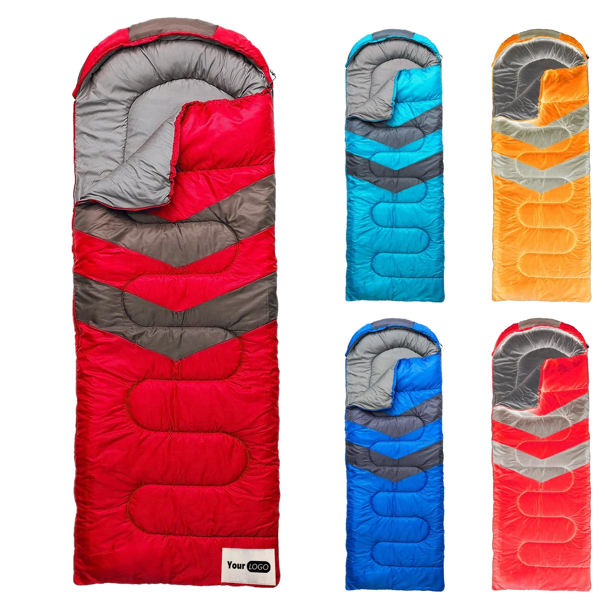 Polyester Durable And Cozy Sleeping Bag For Outdoor Adventures 1