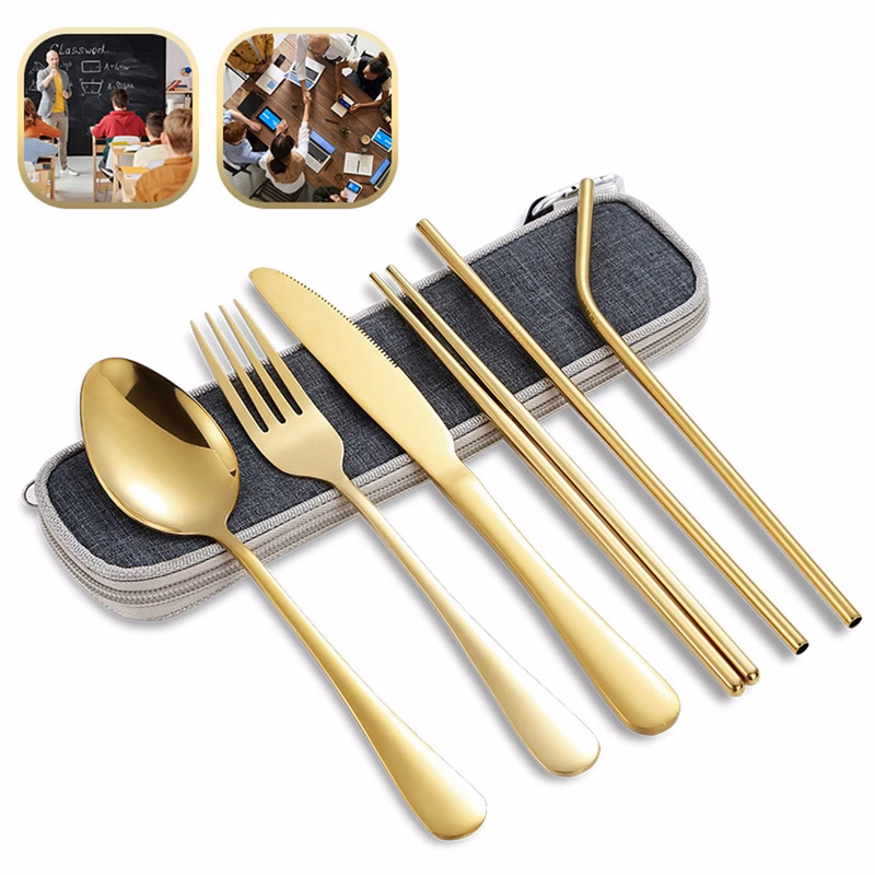 Portable Utensil With Pouch
