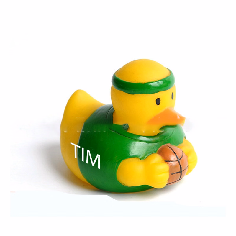 Kids Bath Toy Rubber Duck Basketball