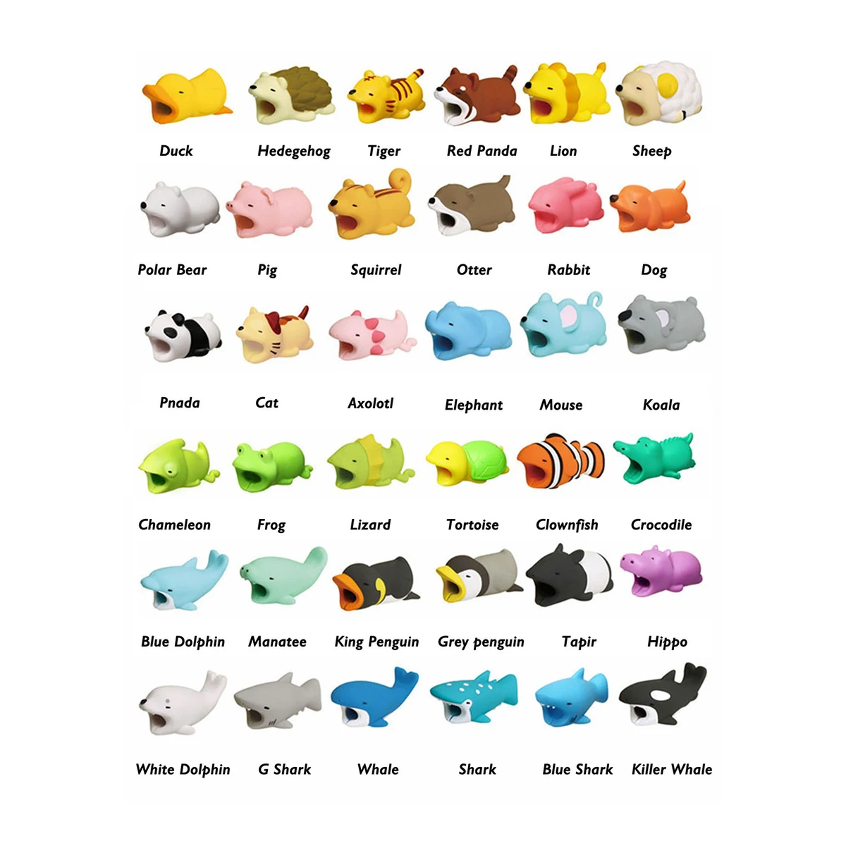 Animal Shaped Cable Protector / Cable Bites 1