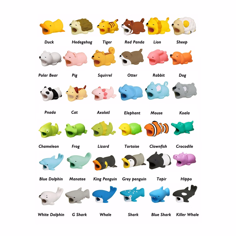 Animal Shaped Cable Protector / Cable Bites