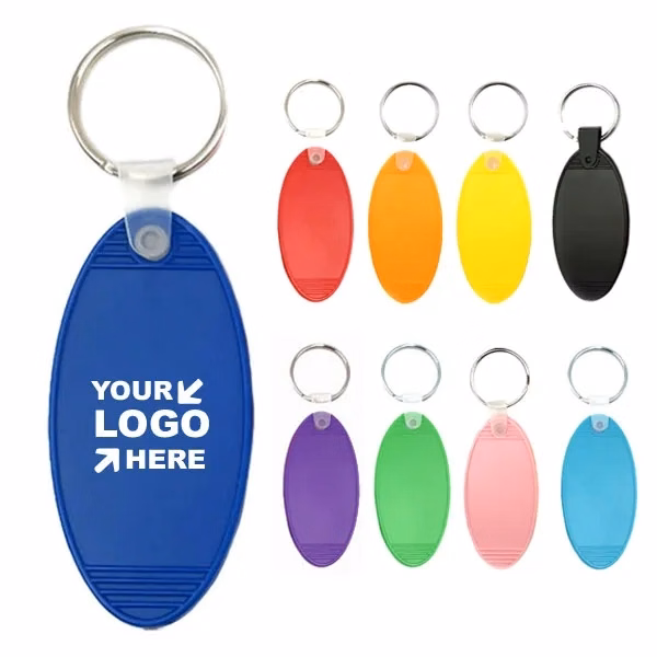 Retro Vintage Motel Hotel Keychain