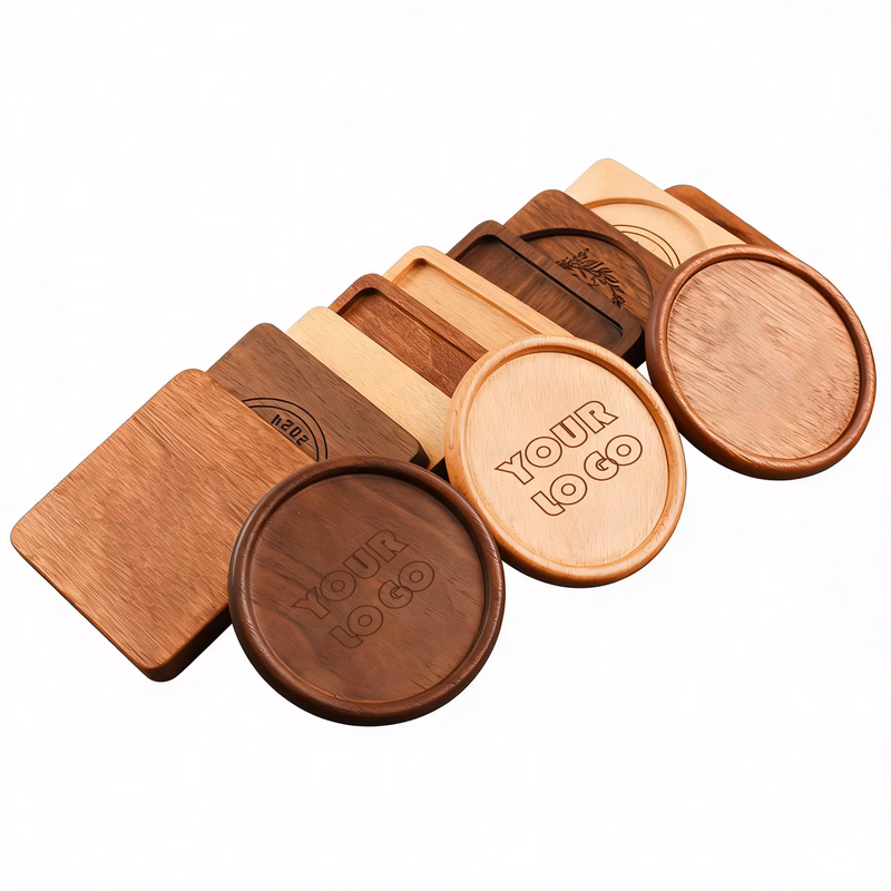Creative Solid Wood Coasters