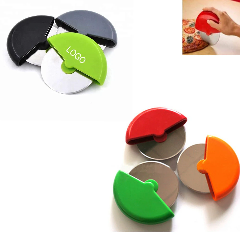 3" D Round Pizza Cutter 1