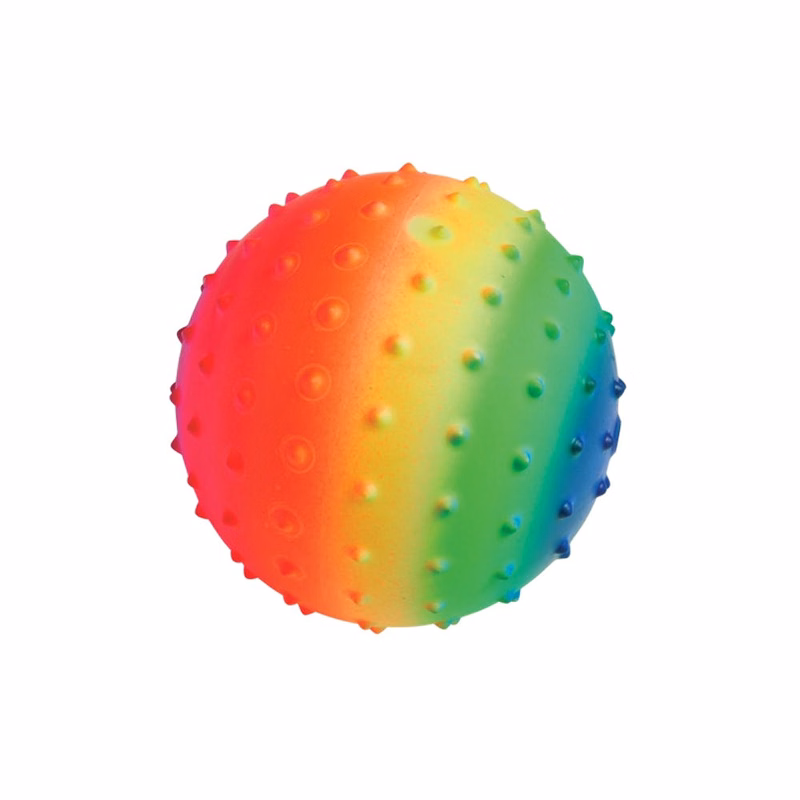 Rainbow Knobby Balls 5"