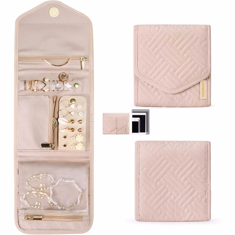 Travel Foldable Jewelry Organizer Case