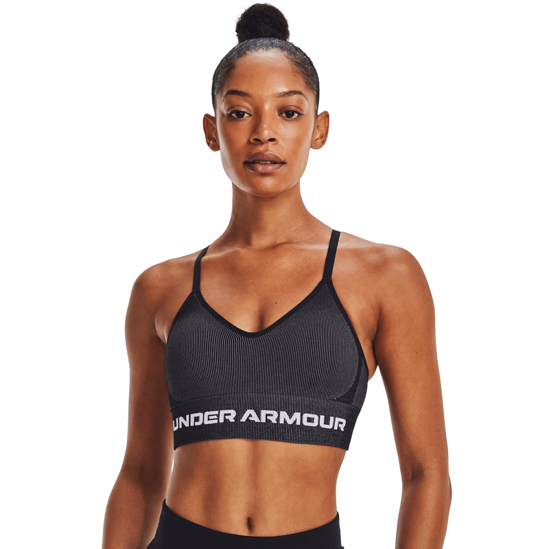 Women's UA Seamless Low Longline Rib Sports Bra 