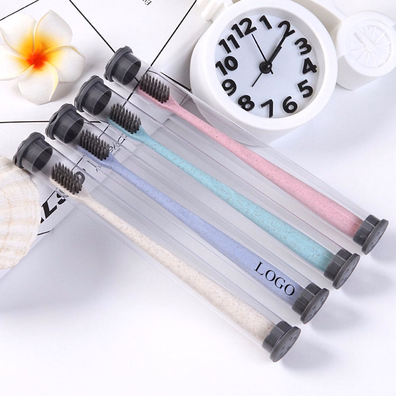 Wheat Straw Travel Toothbrush