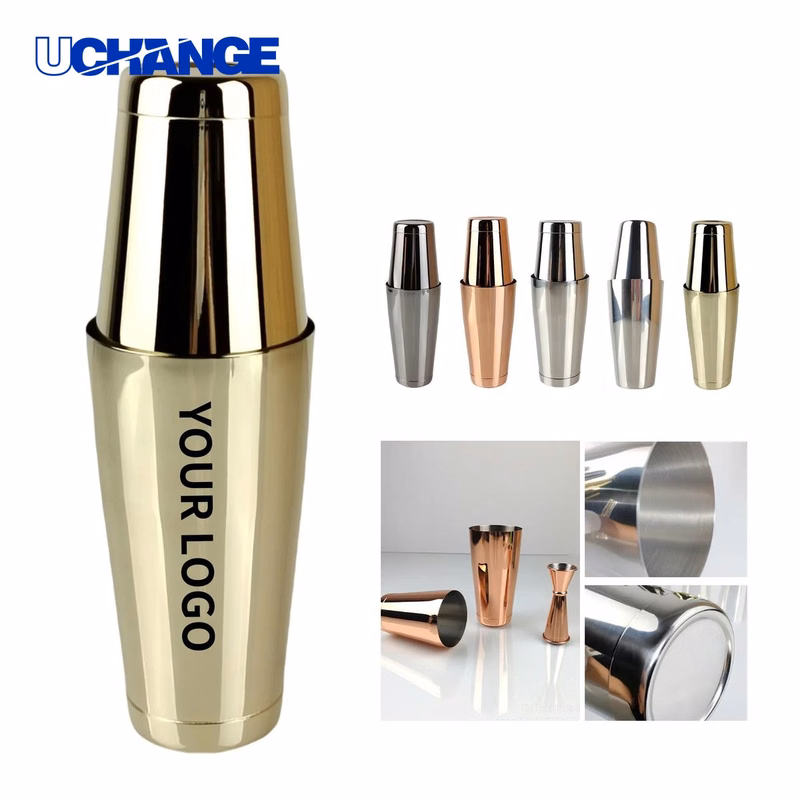 Stainless Steel Cocktail Shaker Set 18oz 28oz