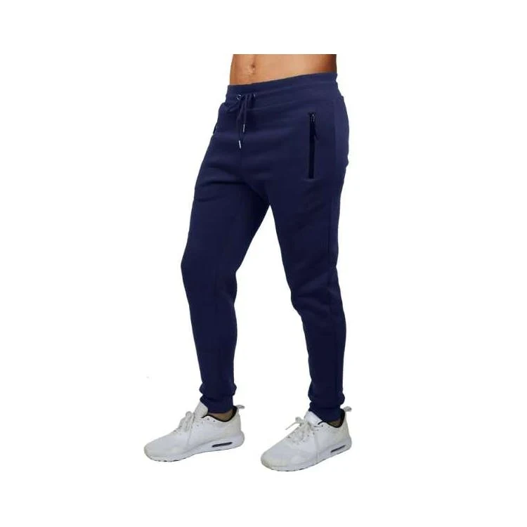 Unisex Heavyweight Fleece Joggers Navy M-2XL 1