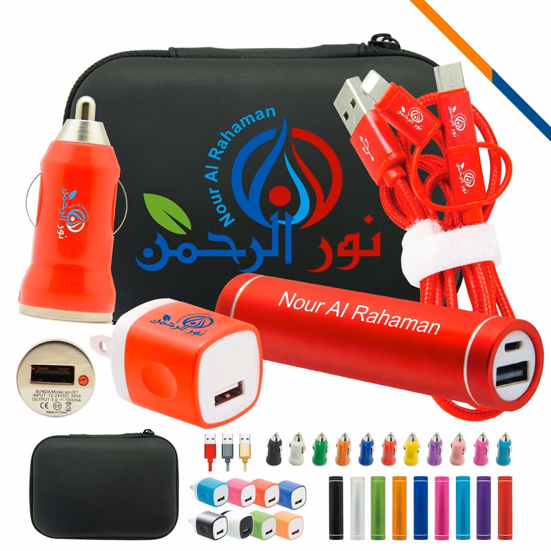 Maserati Charging Set (4 in 1 Set) 1800Mah