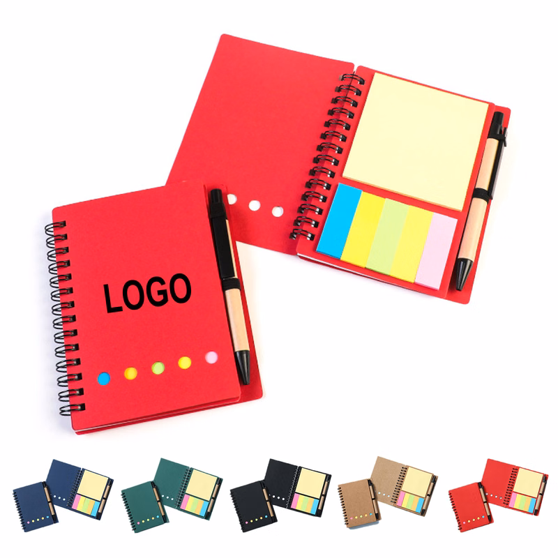 Eco Notebook With Sticky Notes