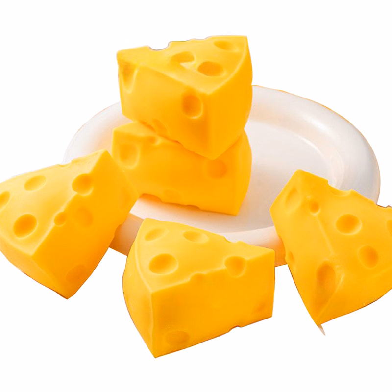 MOQ100 Slow Rebound Toy Cheese