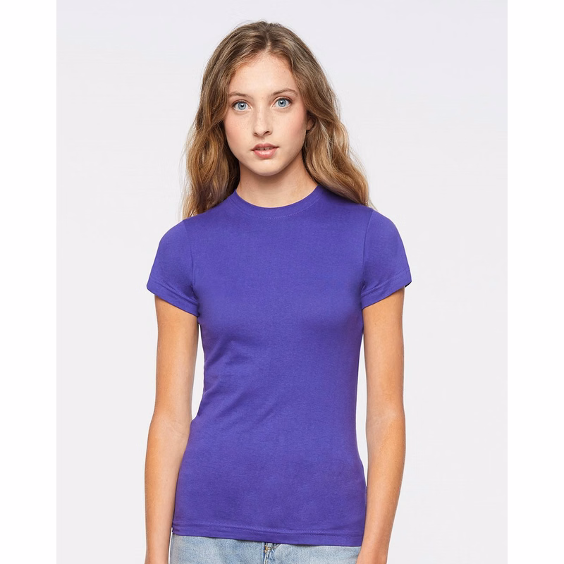Women's Fitted Fine Jersey Tee - 3616