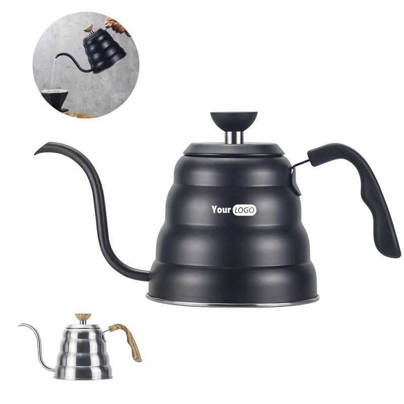 Stainless Steel Outdoor long spout boiling water coffee pot