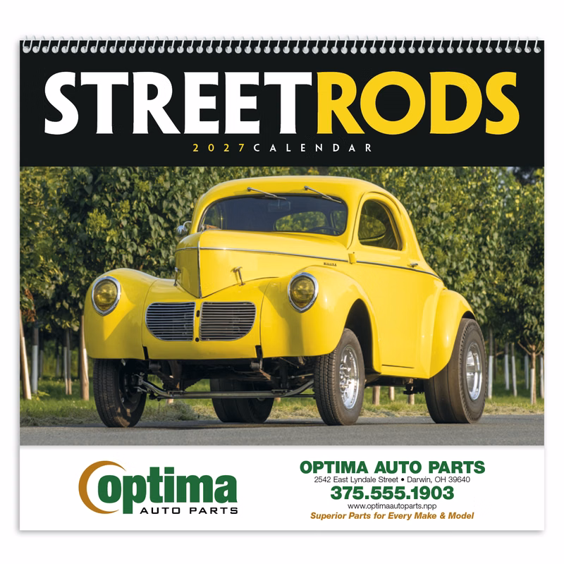 Triumph® Calendars Street Rods Calendar