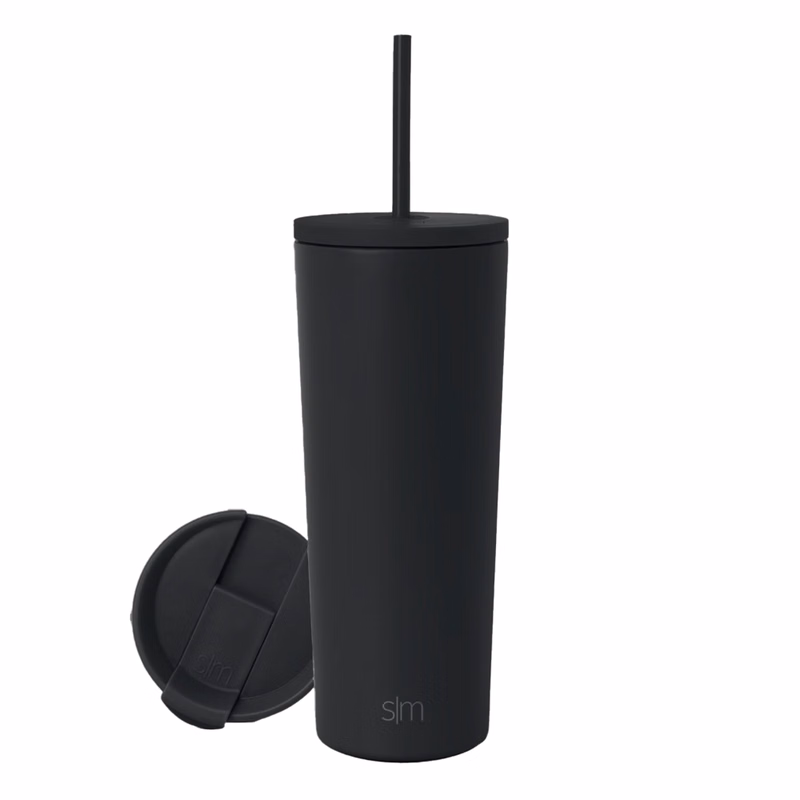 16 oz Simple Modern® Stainless Steel Insulated Classic Tumbler w/ Straw Lid