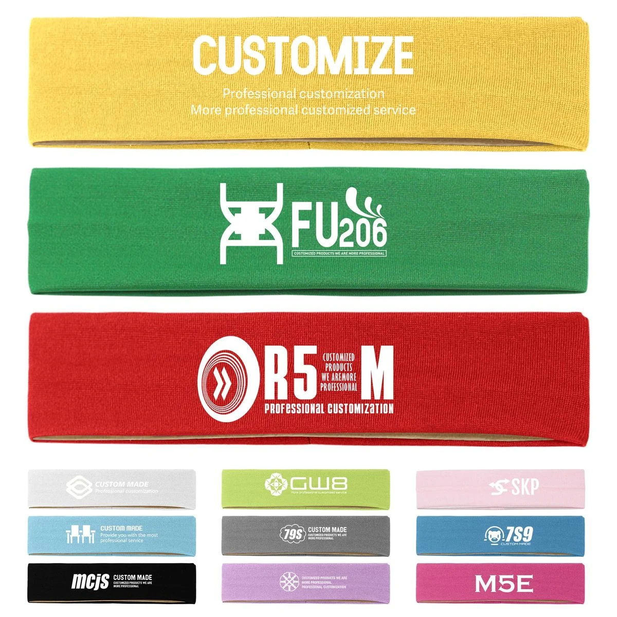 Elastic Sports Headbands 1