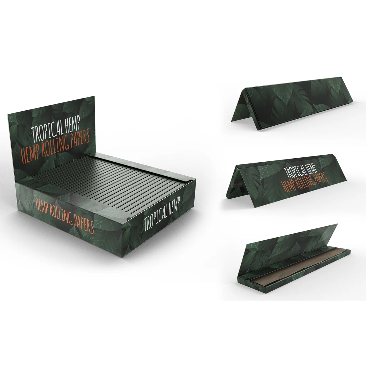 Hemp Rolling Papers – King Size – Full Custom Booklets 1