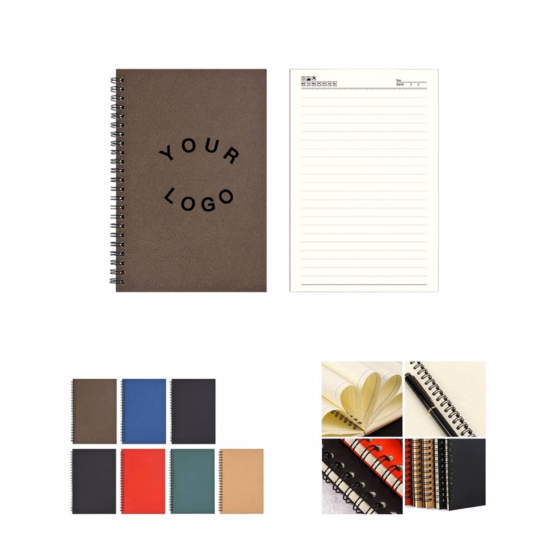 Lined Paper Spiral Notebook for Writing