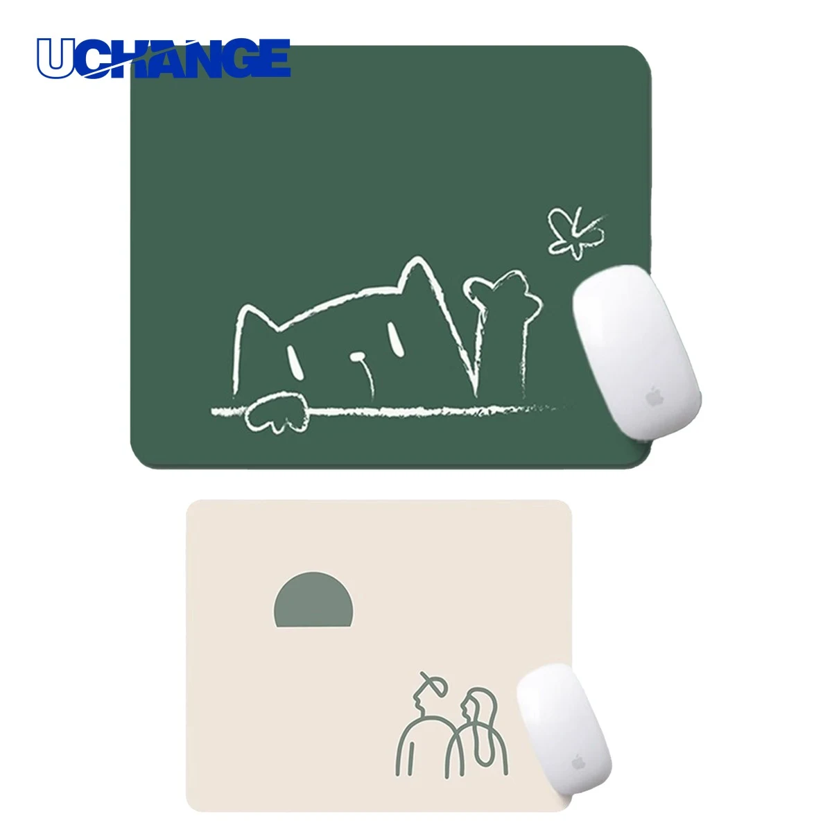 Personalized Non-Slip Square Mouse Pad 1