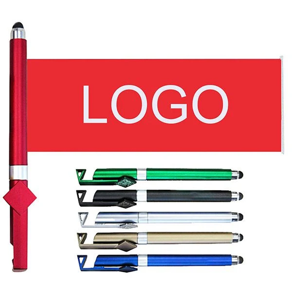 Banner Promotional Message Pen W/ Phone Stand 1