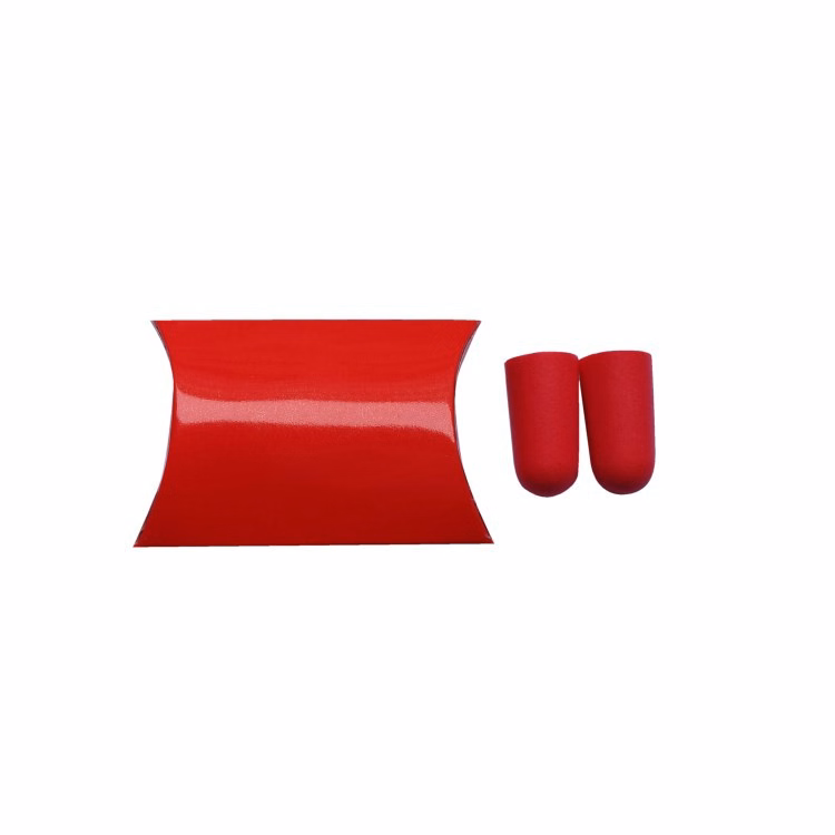 Foam Earplugs in Paper pillow box
