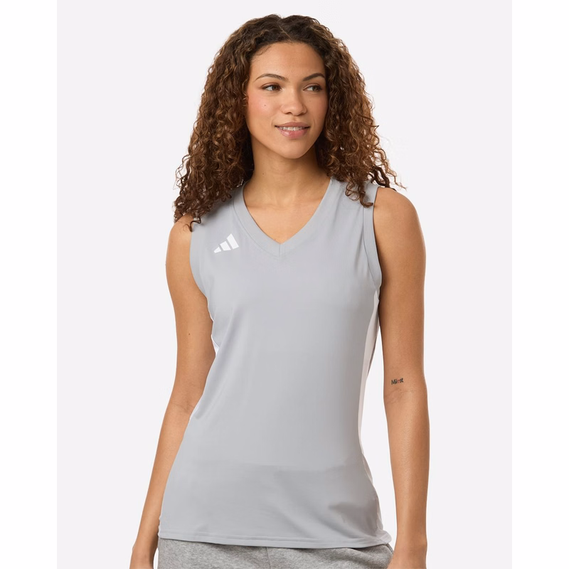 Women's Quickset V-Neck Sleeveless Jersey - AT120
