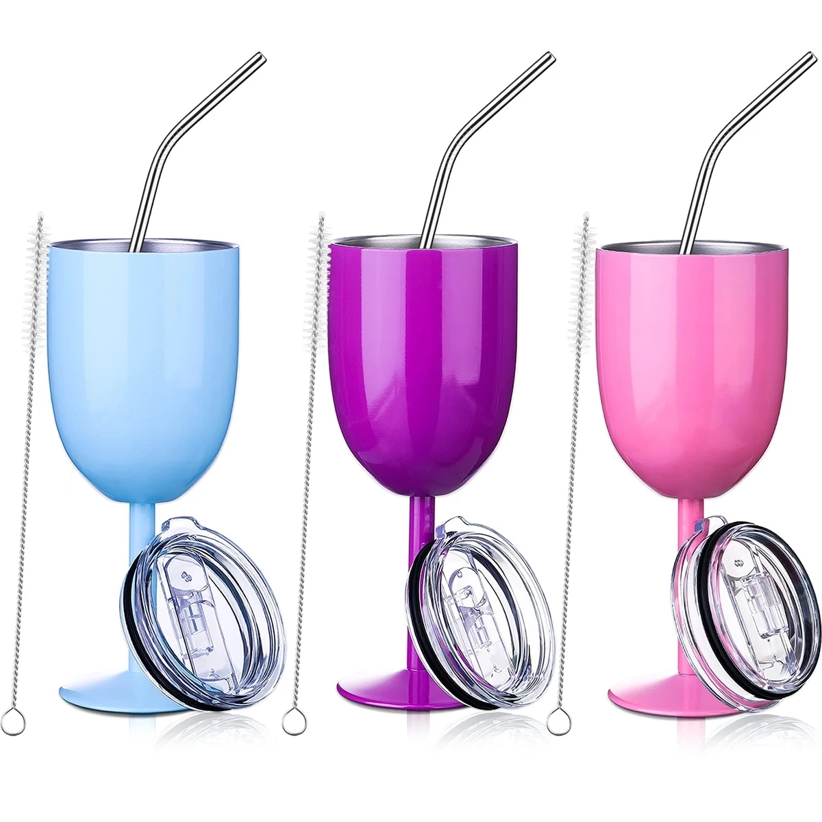 Stainless Steel Wine Glass 1