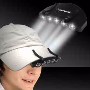 White LED Glow Cap Light