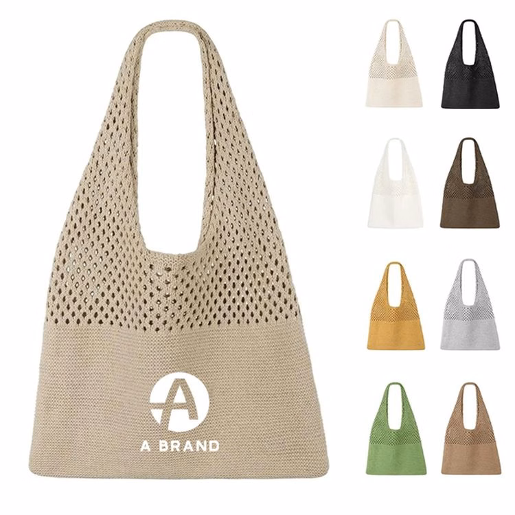 Crochet Mesh Beach Tote Bag