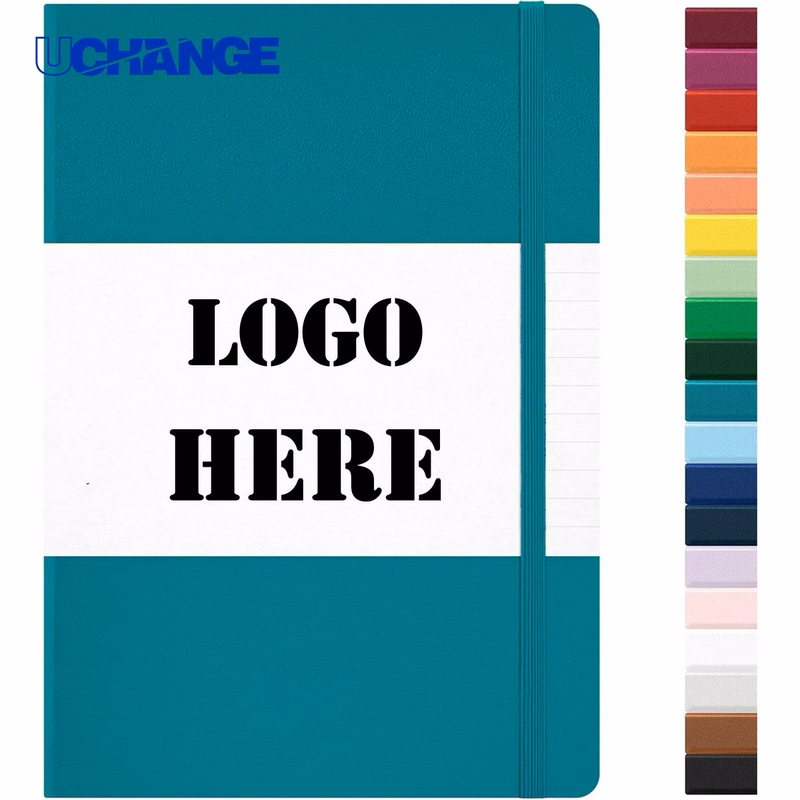 A5 Color Strap Notebook Journal for Students