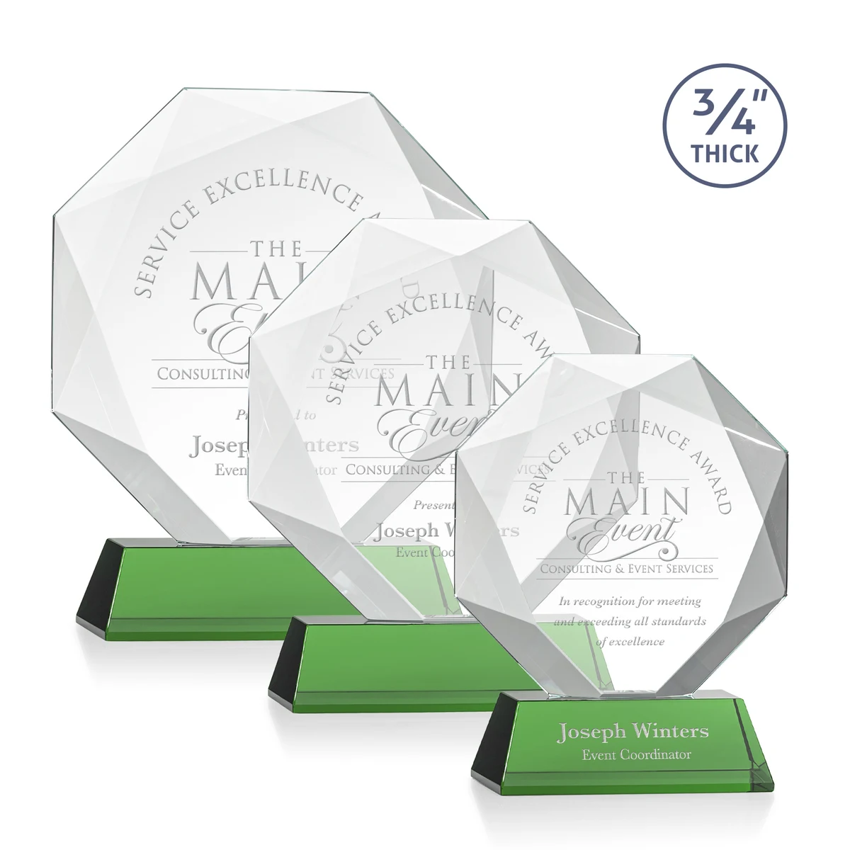 Bradford Award on Newhaven Base - Green 1