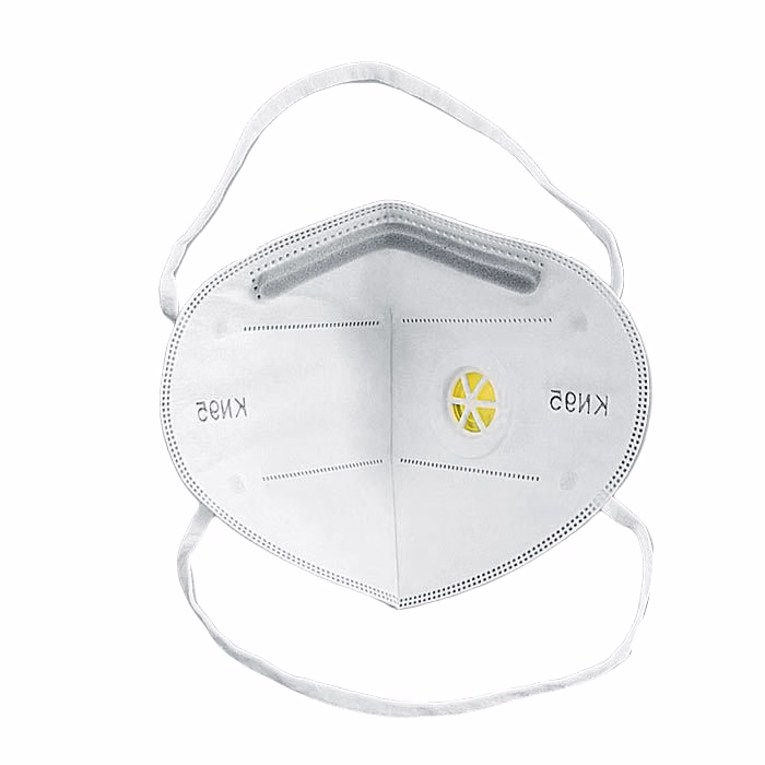 5 Layer KN95 With Loops Head Mounted