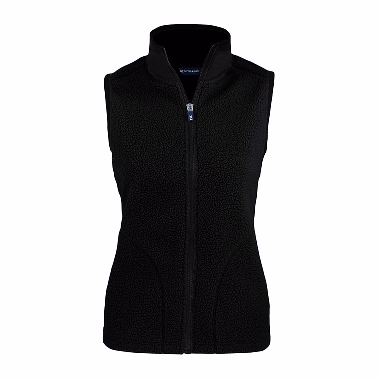 Cutter and Buck Ladies Cascade Eco Sherpa Fleece Vest