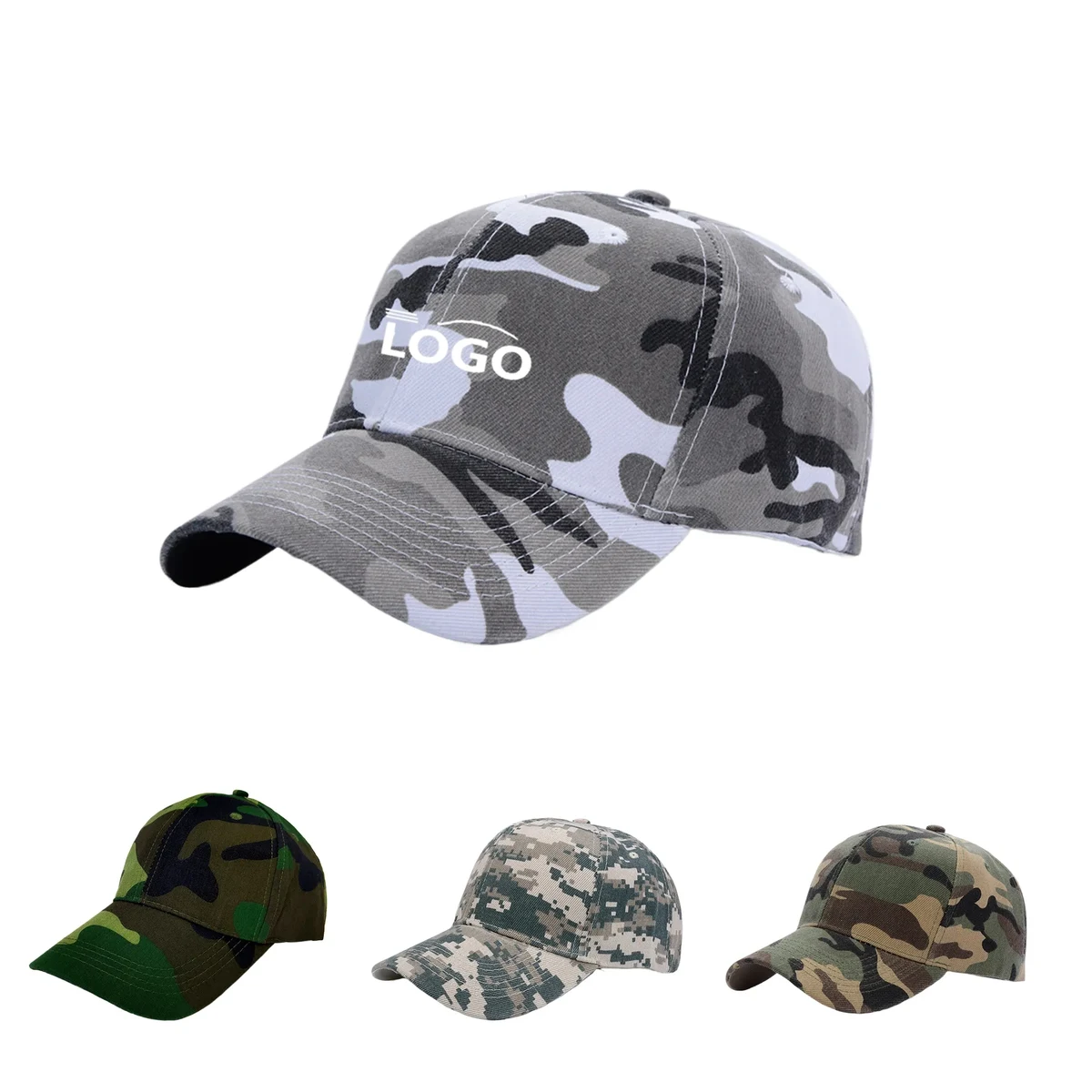 MOQ30 Summer Camp Military Ha tCamouflage Baseball Cap 1