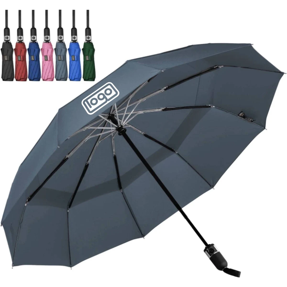 Automatic Compact Folding Reverse Umbrella 1