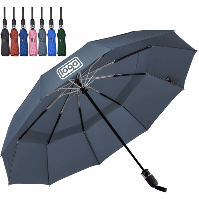 Automatic Compact Folding Reverse Umbrella