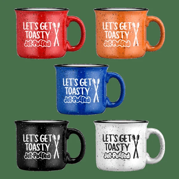 Big Sur 15oz Ceramic Speckled Campfire Mug 1