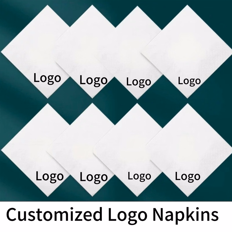 Custom Logo Party Paper Napkins