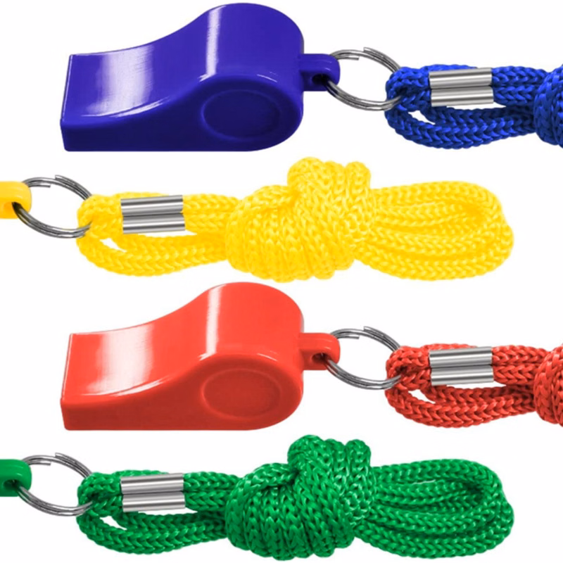 Multi-colored Customizable Whistle