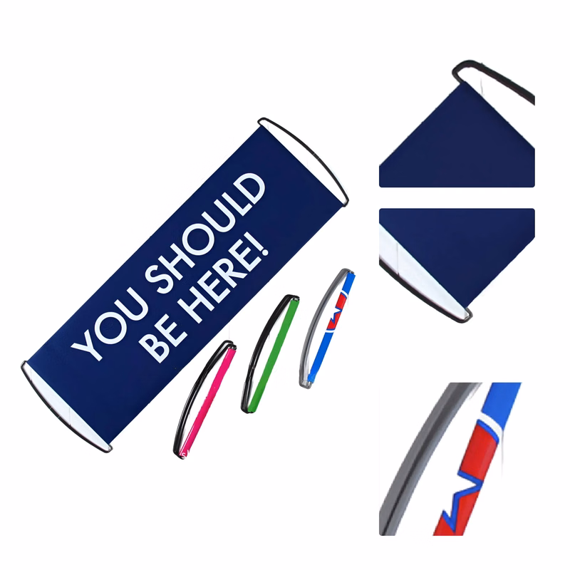 Custom Retractable Hand Banner