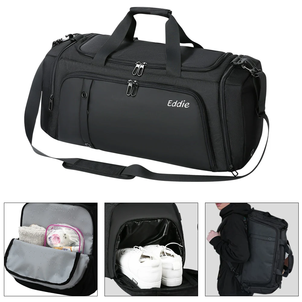 Dry and Wet Weparation Luggage Bag 1