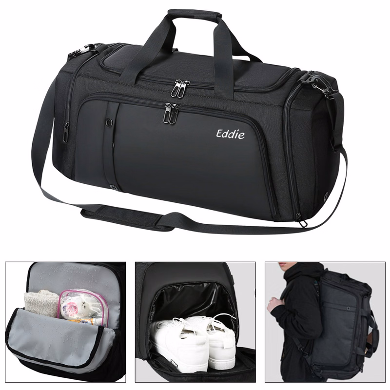 Dry and Wet Weparation Luggage Bag