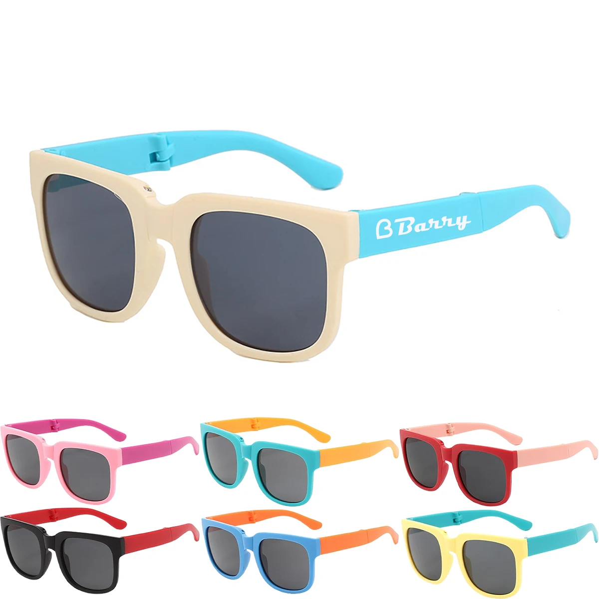 Children'S Foldable Uv Protection Sunglasses 1