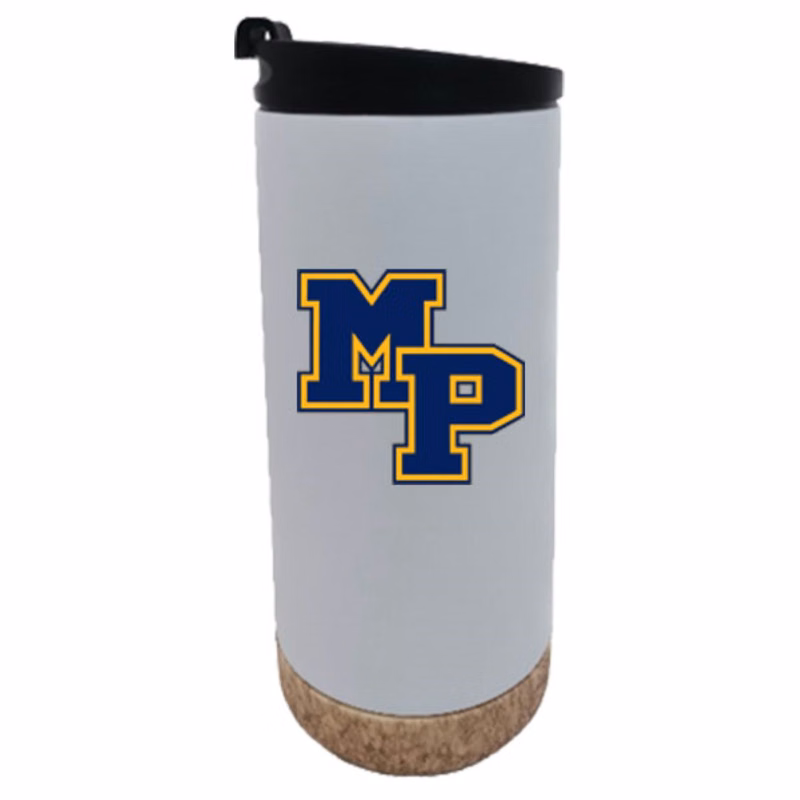16 oz Tucson Matte White Vacuum Insulated Stainless Steel Double Wall Travel Mug