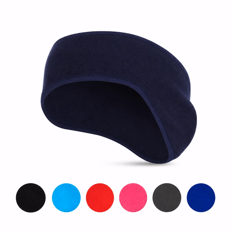 Outdoor Windproof Warm Headwrap With Fleece Hairband